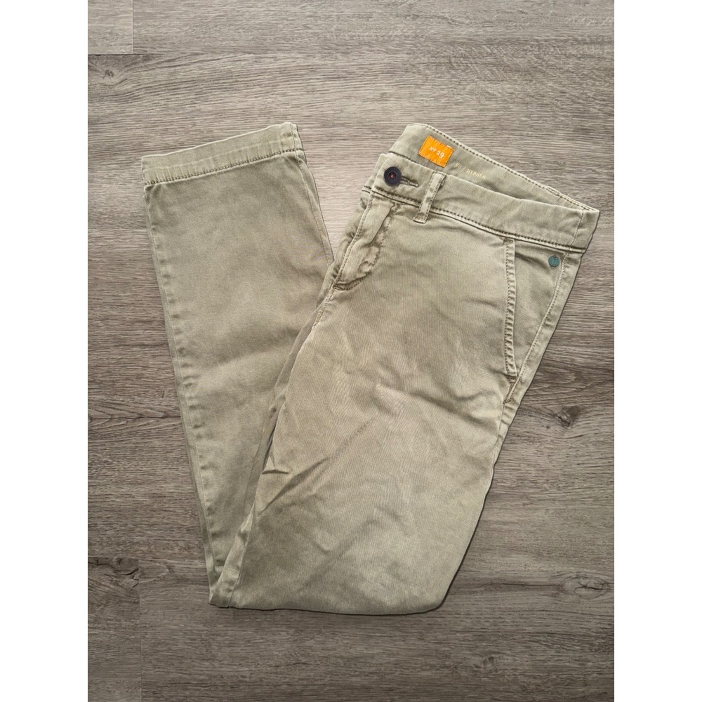 Pilcro and the Letterpress Women's Khaki Straight Leg Pants, 29x30